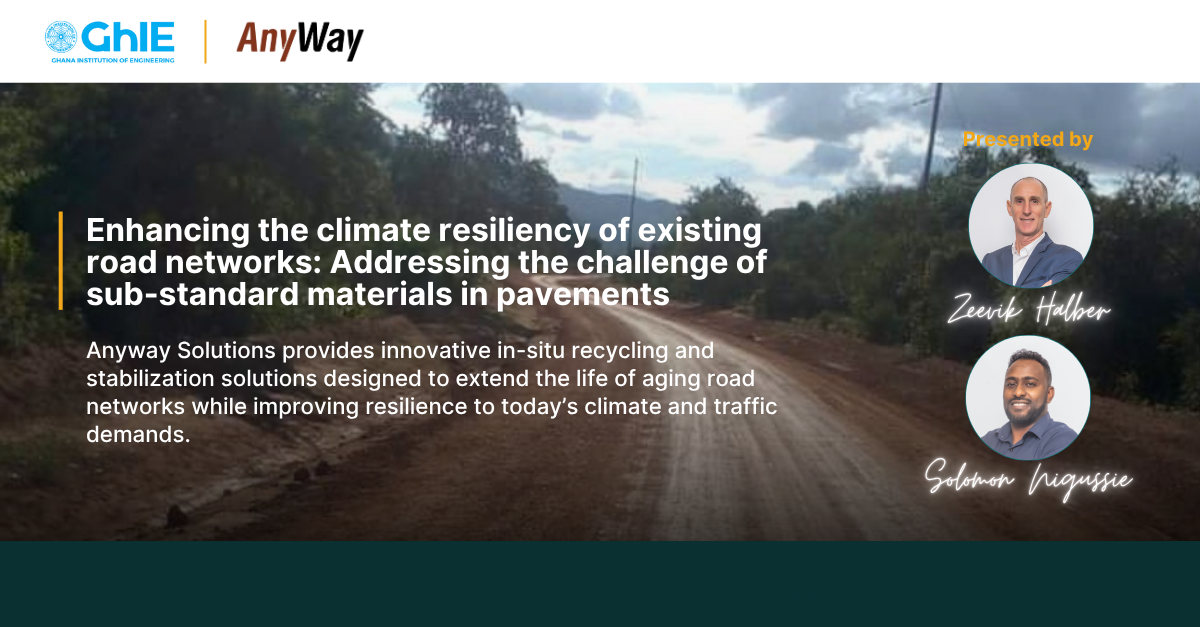 Enhancing the climate-resiliency of existing road networks