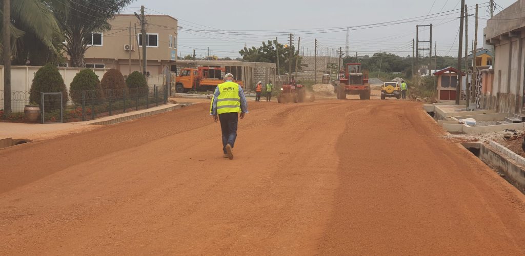 Ghana Recycled Road